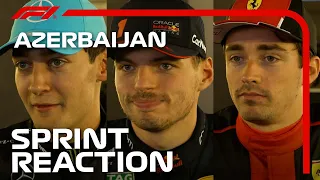 Drivers React After Sprint Saturday | 2023 Azerbaijan Grand Prix