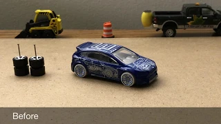 Quick Wheel Swap - Hot Wheels Ford Focus RS