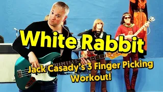 White Rabbit (Jefferson Airplane) - How To Play THAT Bass Riff!!