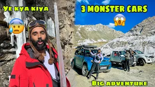 3 Monster Car lekar nikal gaye tagde Adventure par 🔥 or rasta aisa milega Socha nahi tha 🥶