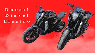 Електромотоцикл Ducati Diavel 5 і 8 кВт від Elwinn