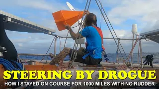How to Steer a Sail Boat or Power Boat Using A Drogue or Fabric Sea Anchor In Case of Steering Loss