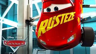 Treinando com Cruz Ramirez! | Pixar Carros