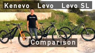 Kenevo / Levo / Levo SL - What is the difference between all these bikes? | Marshall Mullen