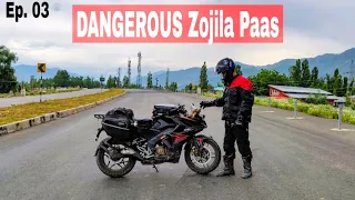 Crossing Dangerous ZOJILA PAAS | Srinagar to Kargil | Ep. 03 Mission Ladakh