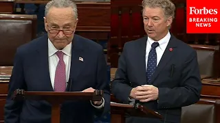 JUST IN: Schumer Slams Rand Paul For Holding Up Bill Punishing Russia