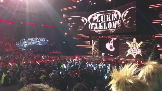 Luke Gallows & Karl Anderson full entrance - WWE RAW Live in O2 London 8 May 2017