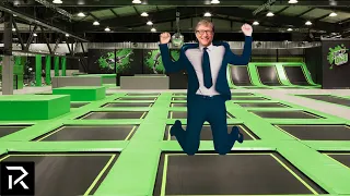 Bill Gates Has A Trampoline Room In His Mansion