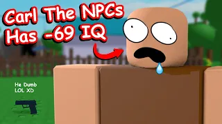 How to get Dumb Ending in ROBLOX NPCs are becoming smart! 🤤 (NEW ENDING UPDATE!!!)
