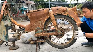 Fully Restoration Honda machine Japanese Antipue | Restore Japanese engines and motorcycles Honda