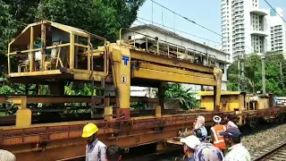 Track Renewal Train | TRT machine | Indian railways