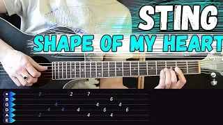 Sting - Shape of my heart на гитаре. ПОДРОБНЫЙ Разбор от Гитар Ван