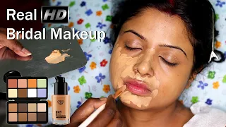 Winter HD Bridal Makeup / Best Bridal Makeup For Beginners /Step By Step Makeup Tutorial