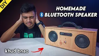 How to make 60w bluetooth speaker | DIY speaker building