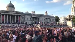 ENGLAND Fans go CRAZY After Winning World Cup 2019!! (England vs New Zealand Final)