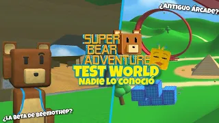 EL MUNDO SECRETO DE SBA "TEST WORLD" ||Super Bear Adventure 1.3.5