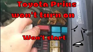 Toyota Prius no start/does not turn on