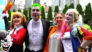 Harley Quinn & Joker Rule New York Comic Con!! (Part 1)