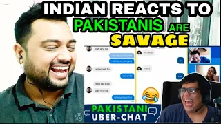 Indian Reacts To TANMAY BHAT PAKISTANI UBER CHATS