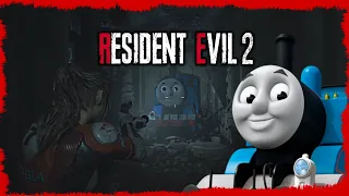 Resident Evil 2 Remake - Thomas the Tank Engine mod gon' give it to ya