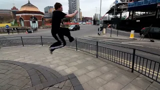 dan bridge parkour clips 2016