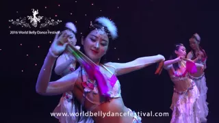 2016 World Belly Dance Festival - Unique blend of Oriental and Chinese styles by BE