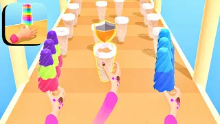 Popsicle Stack ​- All Levels Gameplay Android,ios (Levels 153-154)