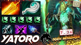 7.36 Yatoro Necropshos Deadly Wizard - Dota 2 Pro Gameplay [Watch & Learn]