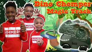 Dino Chompers Magic Track Toy Review!