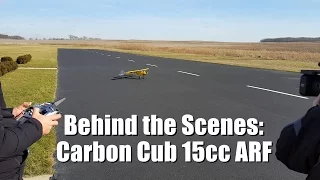 Behind the Scenes: Hangar 9 Carbon Cub 15cc ARF