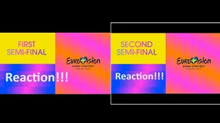 First & Second Semi-Final Roundup (Running Order) - Eurovision Song Contest 2024 Reaction!!