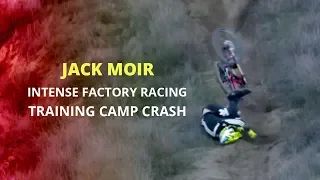 Jack Moir Crash at 2019 Intense Factory Racing Team Camp