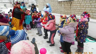 РОЗВАГА  - ЗИМА З ВЕСНОЮ ЗУСТРІЛИСЯ, ПОСПЕРЕЧАЛИСЯ ТА Й ПОМИРИЛИСЯ  ДНЗ № 9 м  Шостка, лютий 2019 р