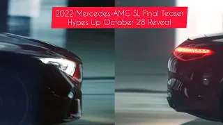 2022 Mercedes-AMG SL Final Teaser Hypes Up October 28 Reveal
