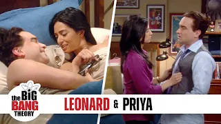 Leonard and Priya: Forbidden Love | The Big Bang Theory