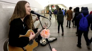 Евгения Рыбакова - Акварели (Москва, 01.04.2017, метро)