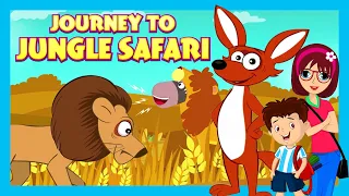 Journey to Jungle Safari | Bedtime Stories for Kids | Tia & Tofu | English Stories