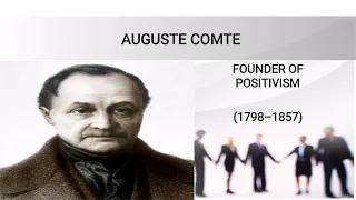 Who is Auguste Comte? His Life, and Contributions (Positivism).