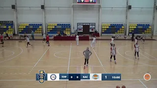 🏀 "Каспий" vs "Туран" - Чемпионат Казахстана - женщины 2021/22 - 2 тур (26.11.21)