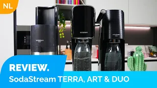 SodaStream TERRA vs ART vs DUO - Onze Review