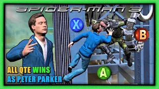 Spider-Man 3 - All QTE Playing as Peter Parker