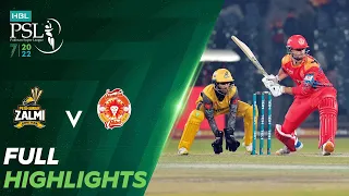 Full Highlights | Peshawar Zalmi vs Islamabad United | Match 32 | HBL PSL 7 | ML2T