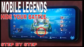 ✅ How To Hide Your Battle History In Mobile Legends 🔴