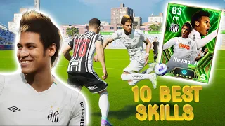 Mastering Santos Neymar Junior's Top 10 Skills in eFootball 2024 | Tutorial For Playstation & Xbox