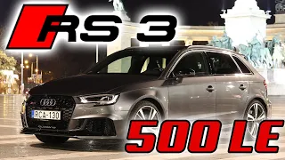 Az éjszaka királya - Audi RS3 500 lóerővel (4K)