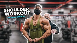 Road to Olympia Ep6: Shoulder Workout Ft Hany Rambod
