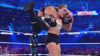 Kurt Angle & Ronda Rousey vs Triple H & Stephanie McMahon: WrestleMania 34 (WWE )