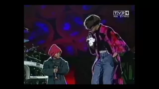 Whitney Houston (with Bobbi-Kristina) live Poland 1999 - My Love is Your Love (HD)