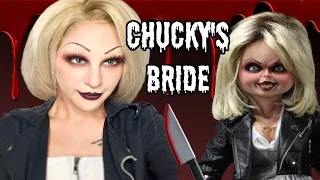 Tiffany Valentine, Bride of Chucky Makeup Tutorial * Halloween Transformation*