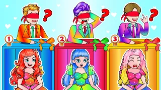 Don't Choose Wrong Girlfriend - Mystery Box Challenge - Princess Dress Up